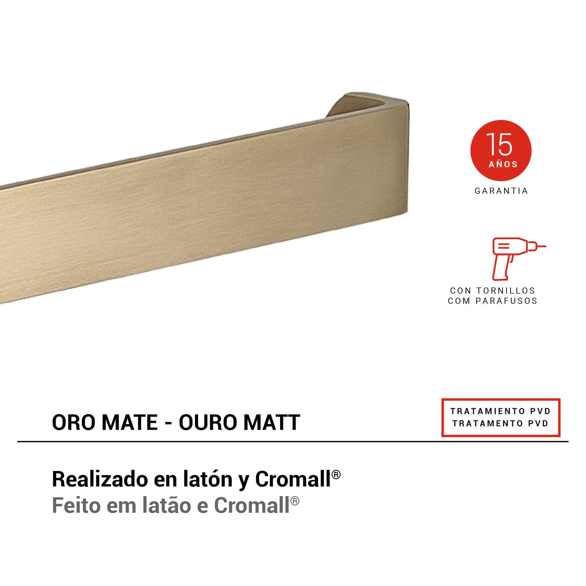 portarrollo pirenei oro mate