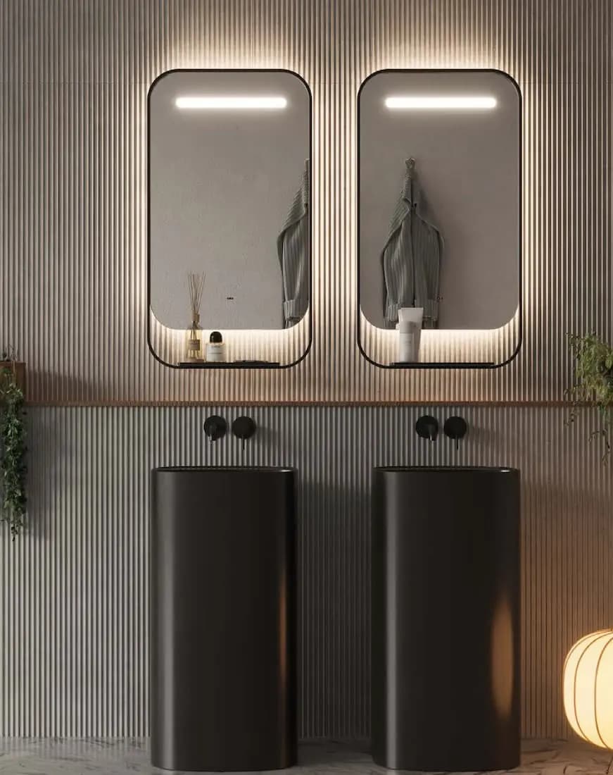 Espejo de baño con luz LED Concept Ledimex