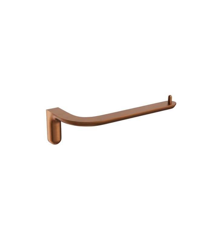 Portarrollos de baño oro rosa cepillado Aura de Medimex CAA006-08/ORC