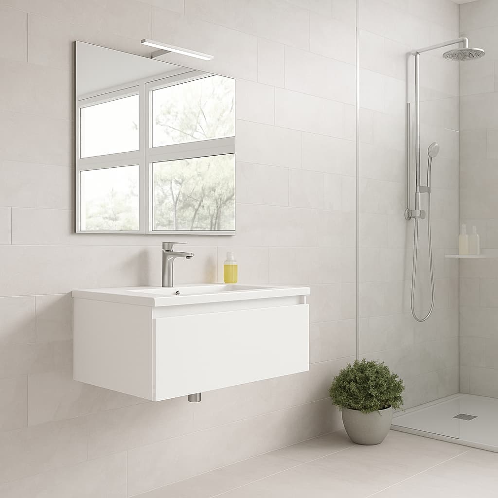 Mueble de baño suspendido Box 1C de 28 de Visobath