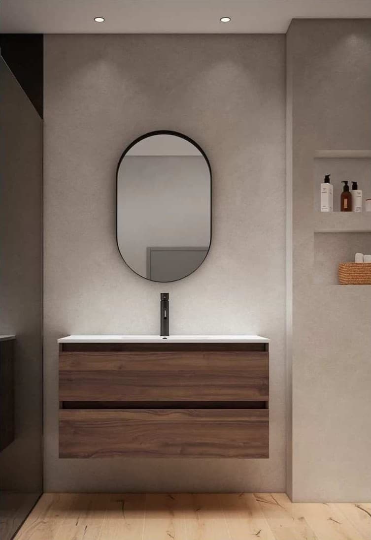Mueble de baño suspendido Nido 2C de Visobath