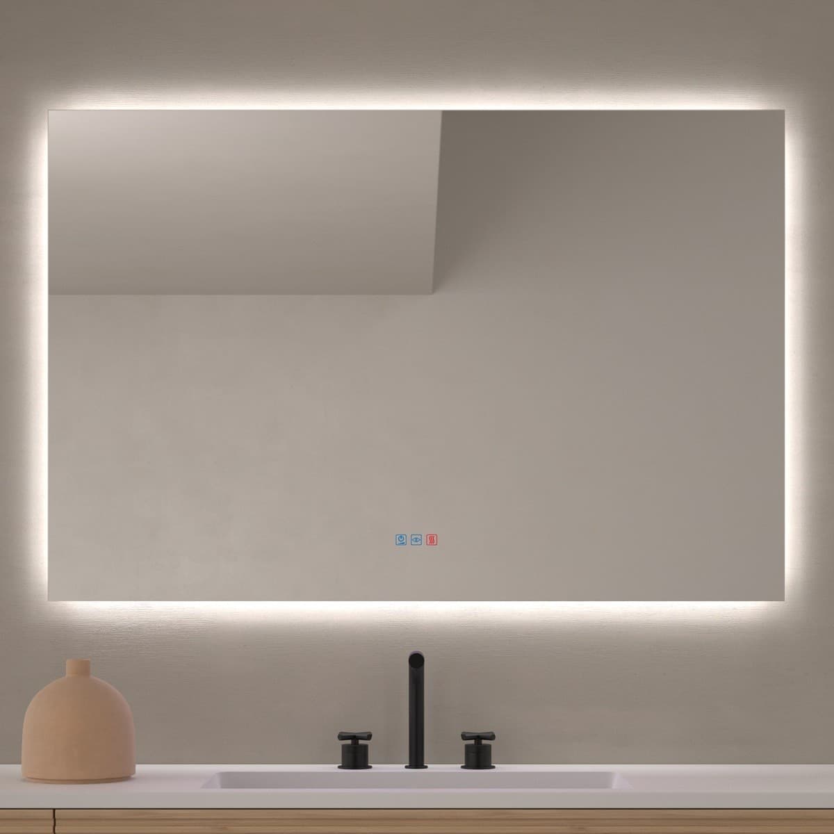 Espejo de baño LED Mérida de DYLED · Standard y Standard Pro