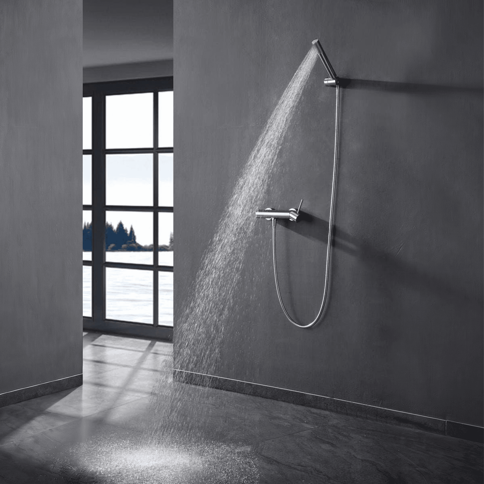 Monomando kit ducha Monza / BDM039-5