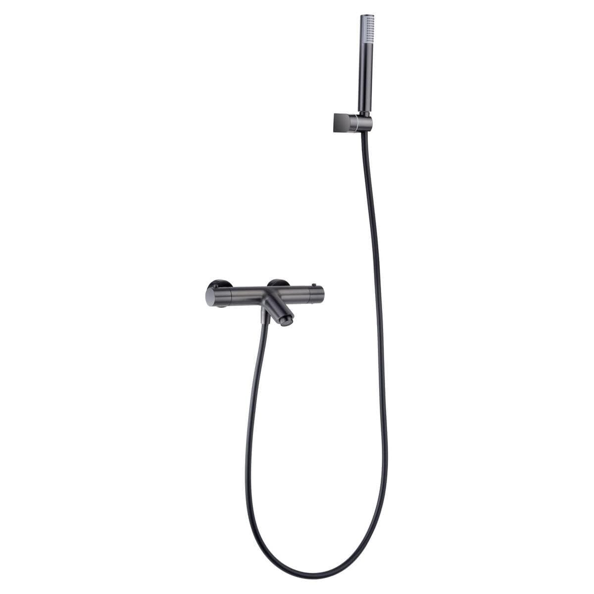 Kit baño/ducha termostatico Monza black gun metal / BTM039-4BGM