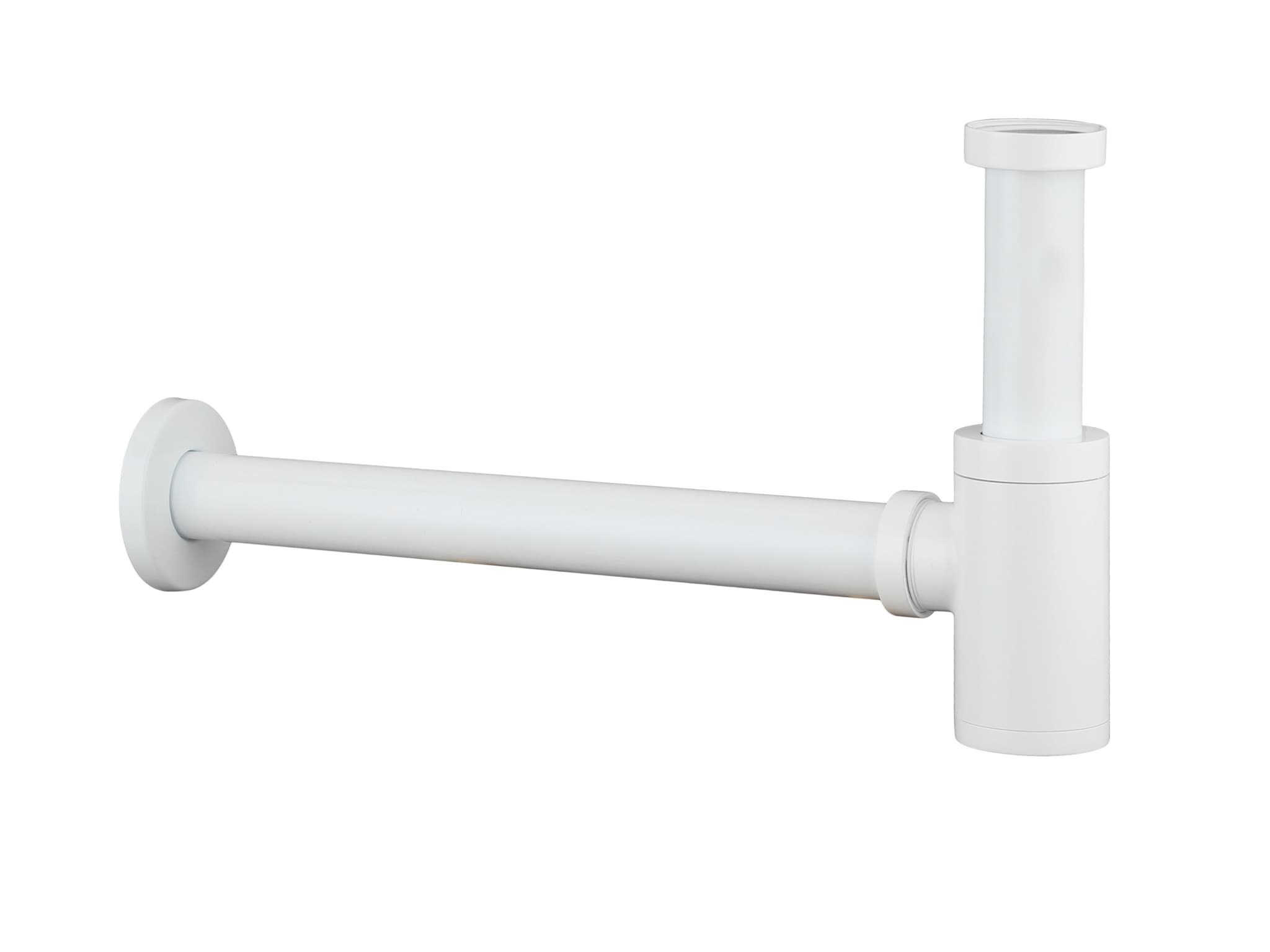 Sifón minimal de lavabo blanco GME 0352BL