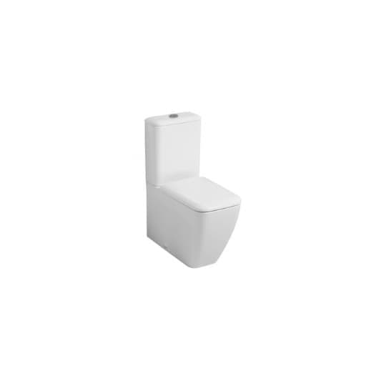 Tapa compatible Wc Duroplast Icon Square de Geberit blanca