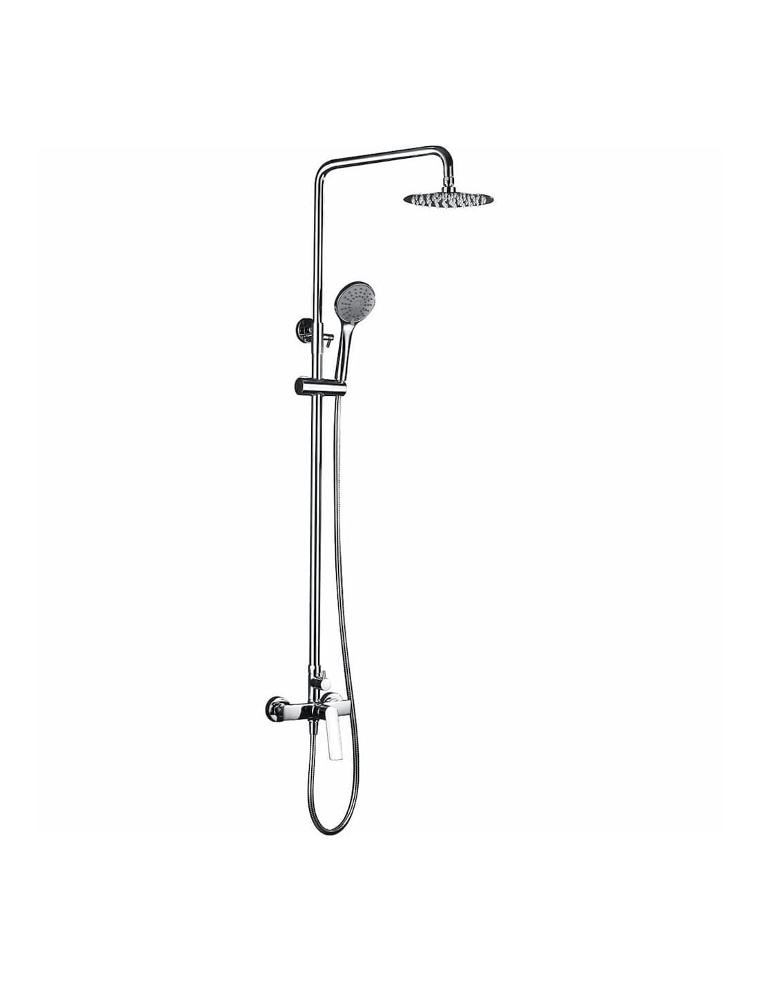 Conjunto ducha monomando LUXOR cromo / BDX023