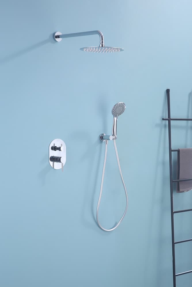 Conjunto de Ducha Empotrado SOUL Cromo