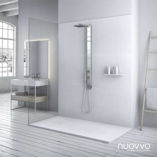 Plato ducha Evolution de Nuovvo + Válvula