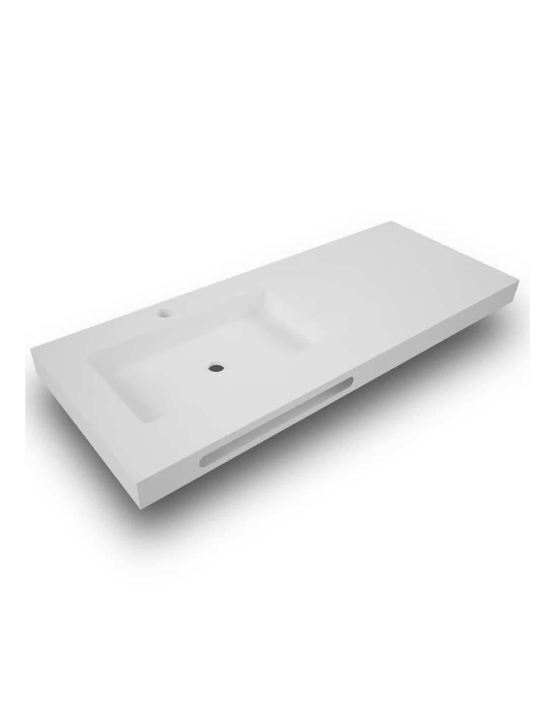 Encimera con faldón (12cm ) Surface mod. Hermes a medida