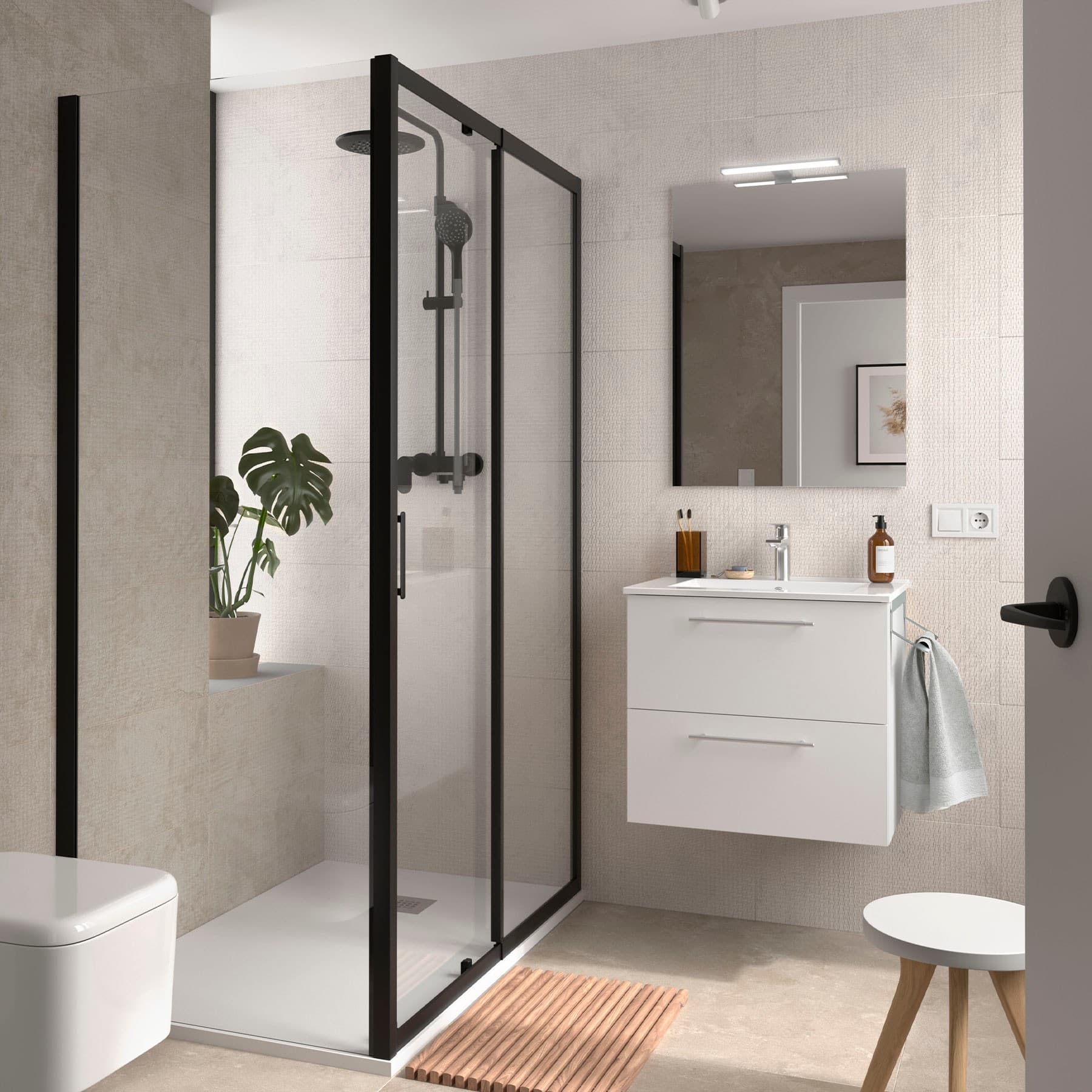 Mueble baño suspendido Silane de Salgar