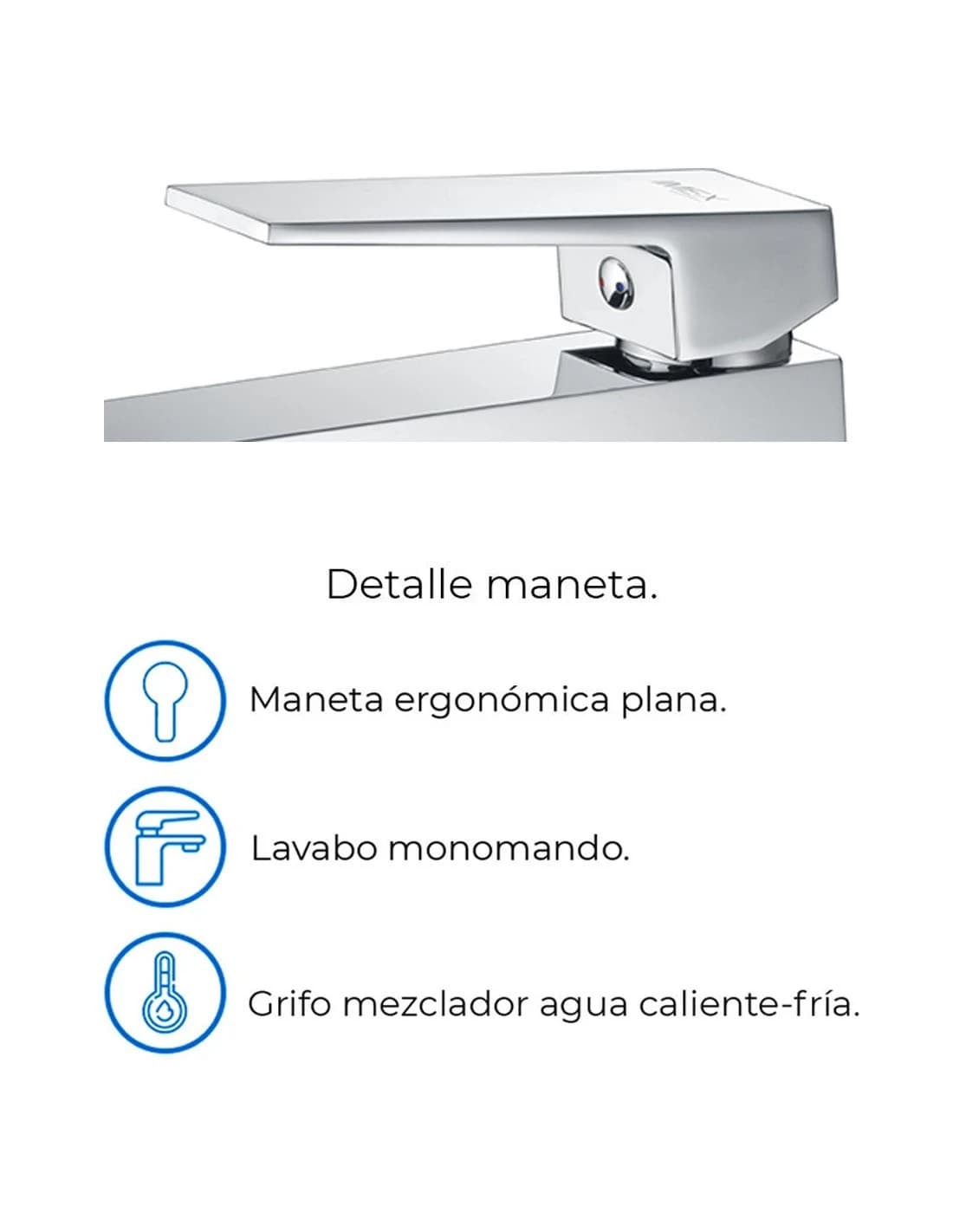 Monomando lavabo Art 
  / BDAR025-1