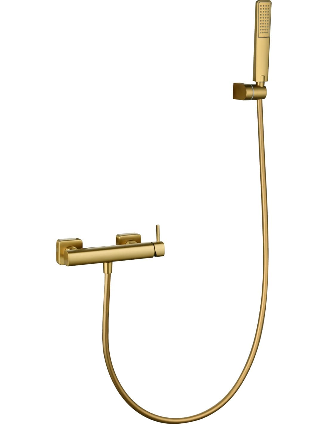 KIT DUCHA MONOMANDO TOSCANA ORO CEPILLADO BDT064-5OC