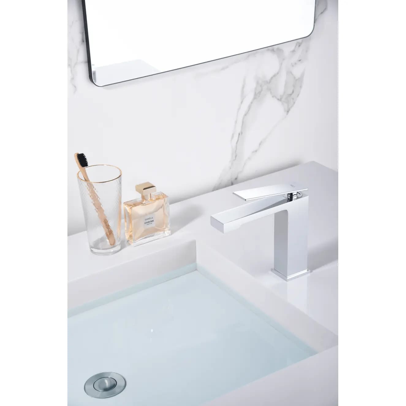Monomando lavabo Pisa cromo / BDP048-1