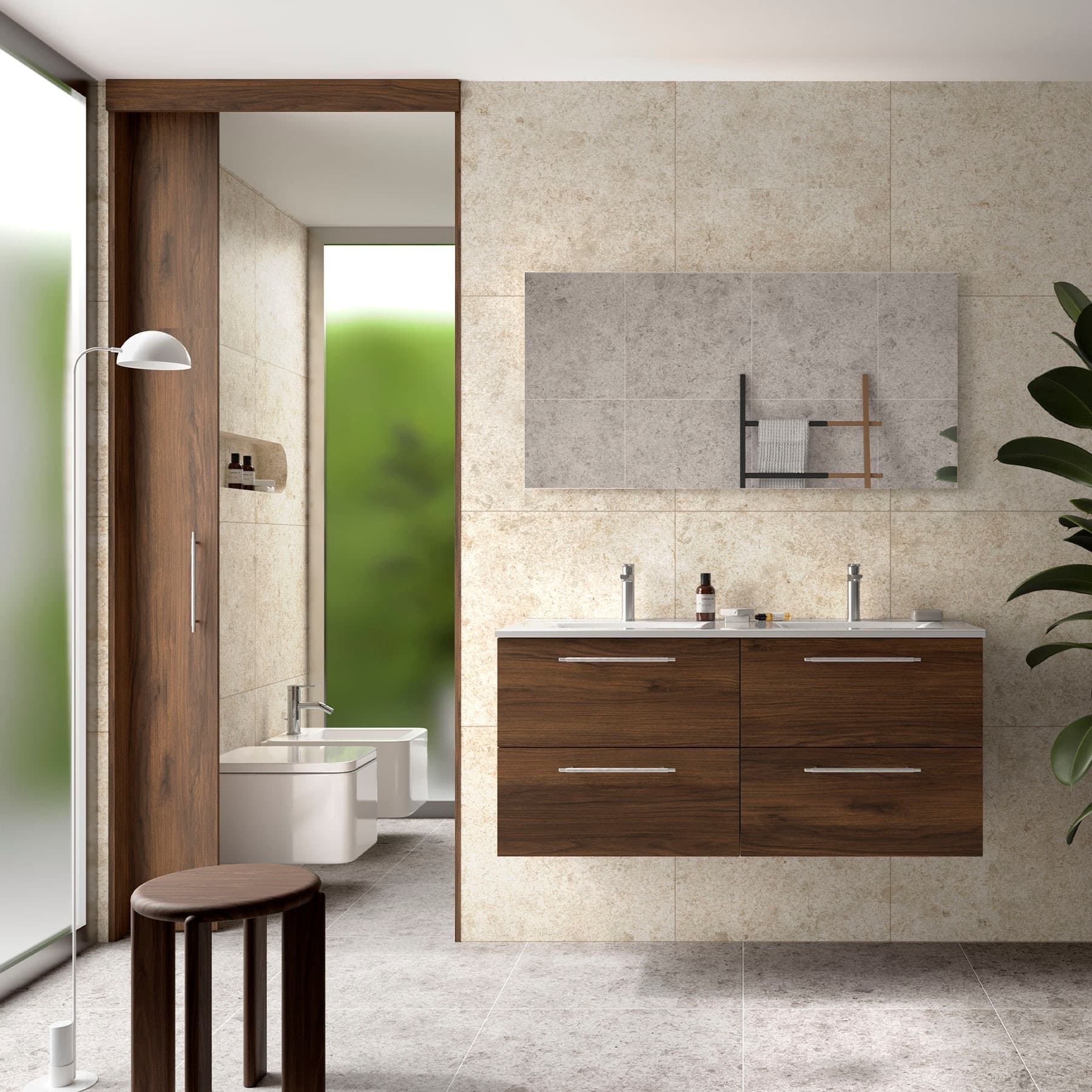 Mueble baño suspendido Silane de Salgar 120