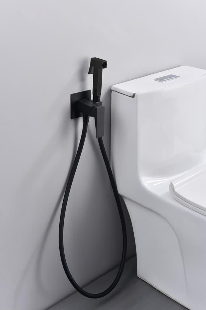 Grifo Empotrado de Bidé SERENITY Negro Mate