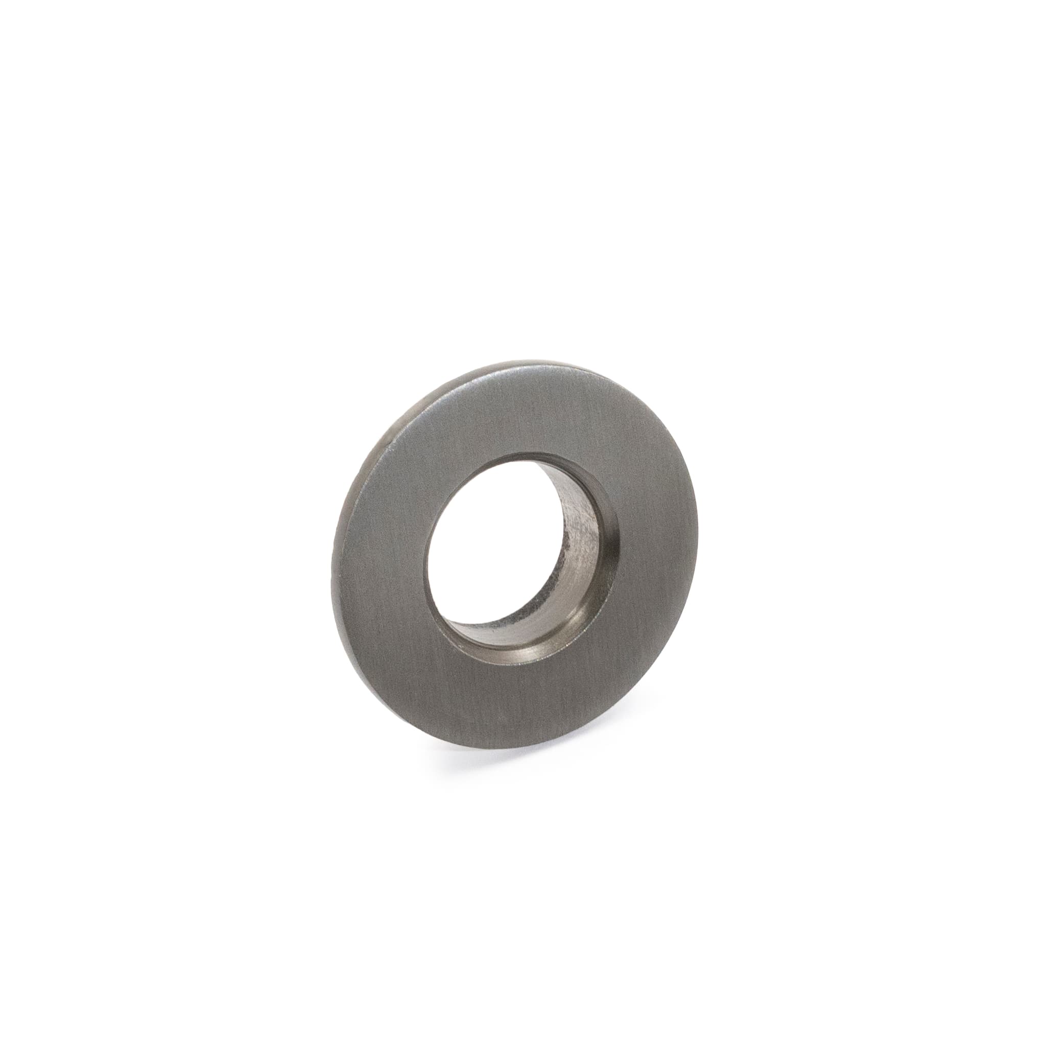 Tapón redondo para rebosadero de lavabo titanio GME 3333T