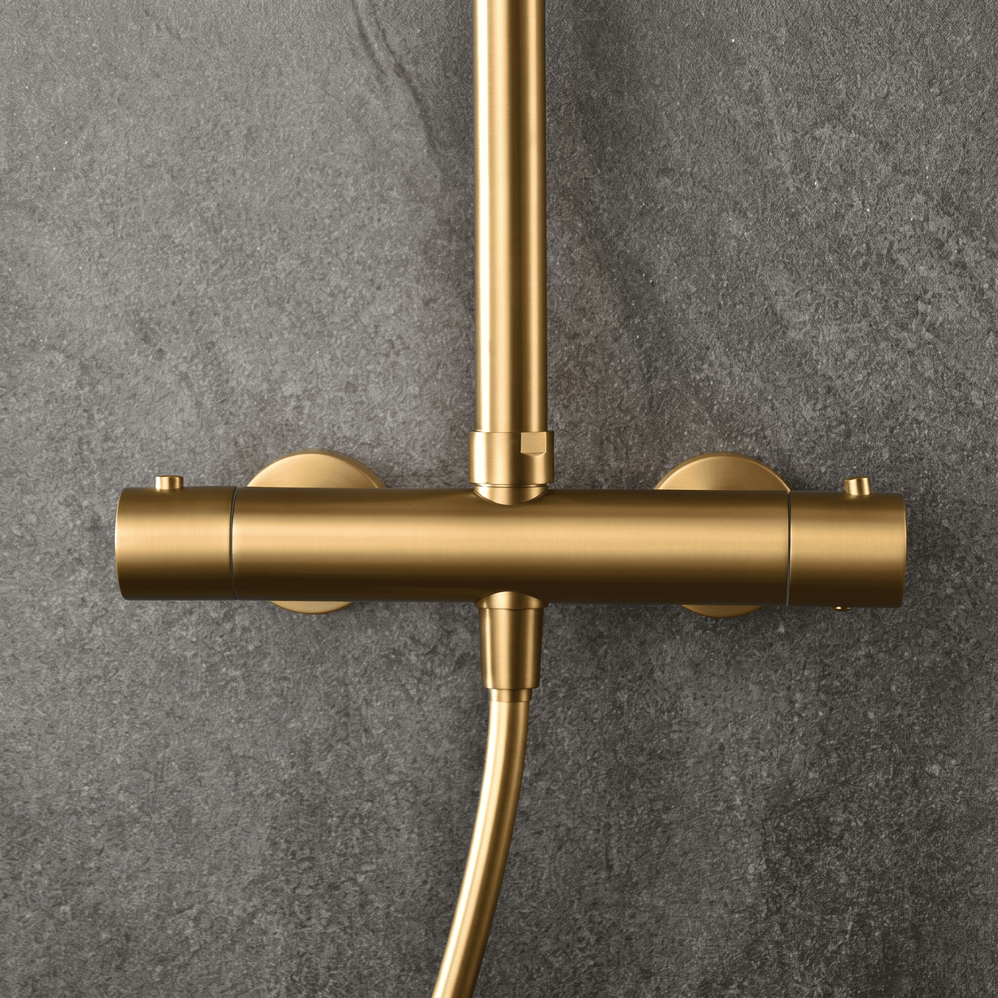 Conjunto ducha termostatico Monza oro cepillado / BTM039/OC