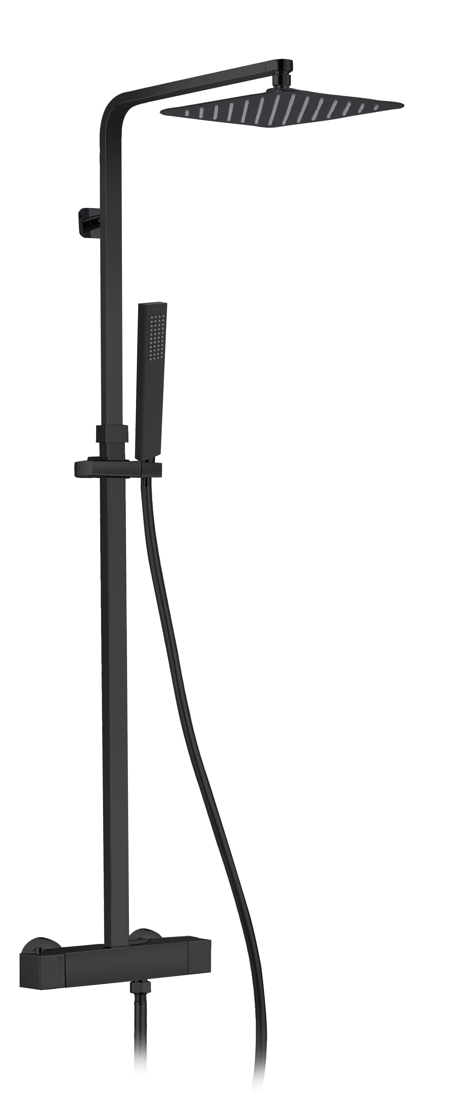 Columna de ducha Termostática Quadra Élite Negro 3095