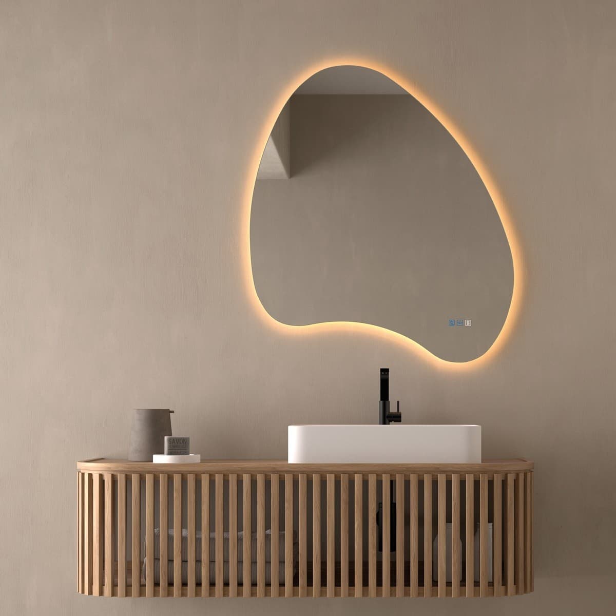 Espejo de baño LED Teide de DYLED · Standard y Standard Pro