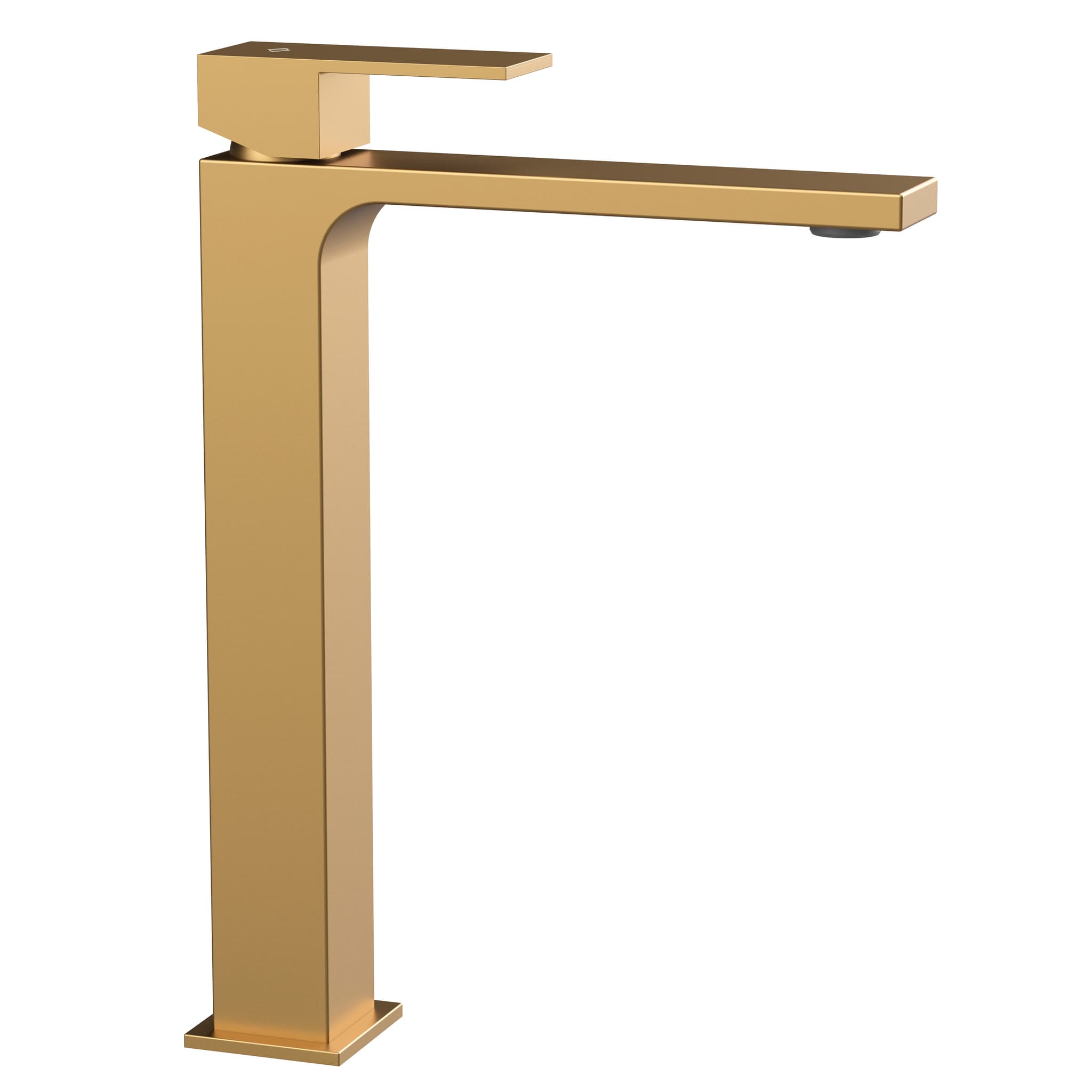 Grifo de lavabo de caño alto Orion oro 3016OR