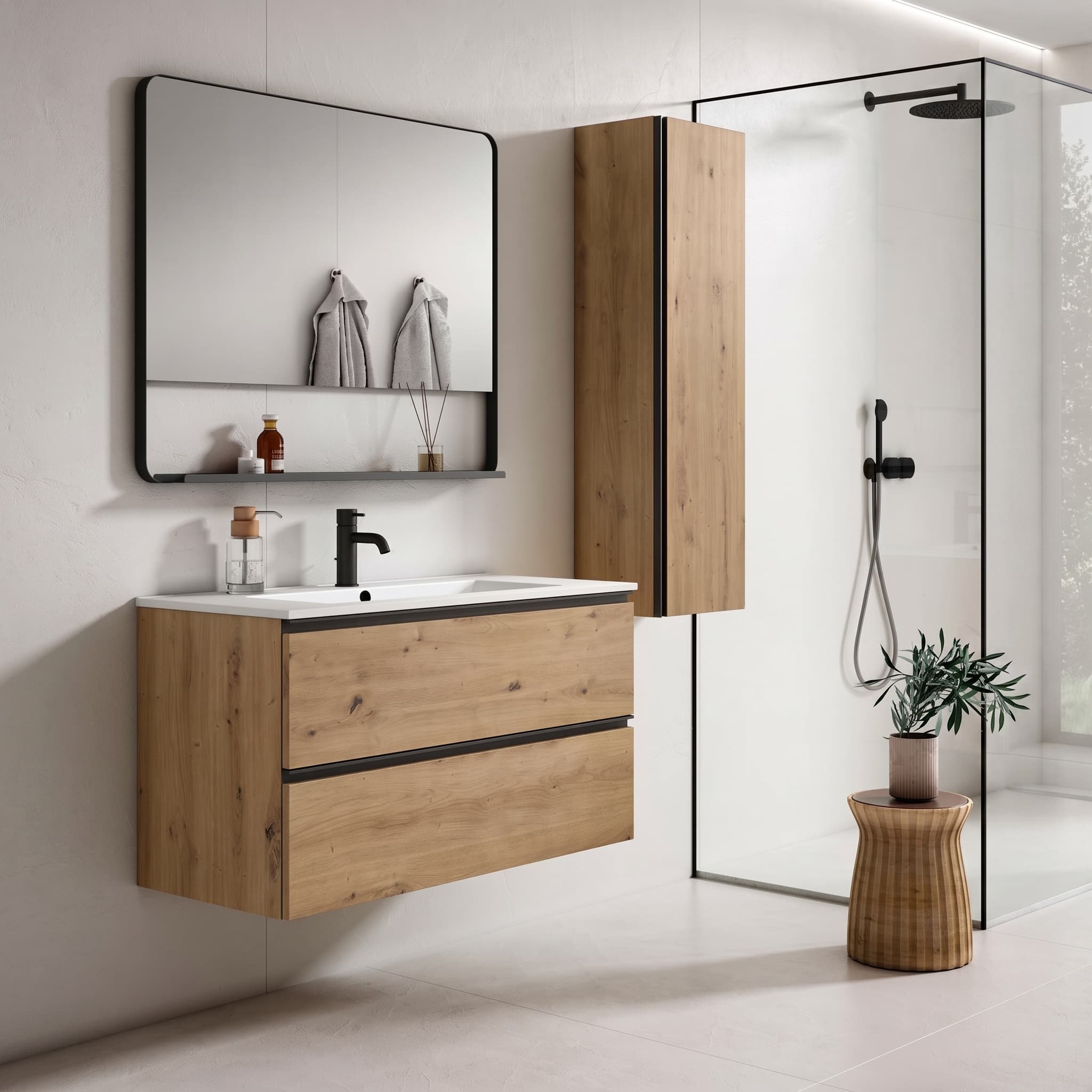 Mueble de baño suspendido Granada 2C de Visobath