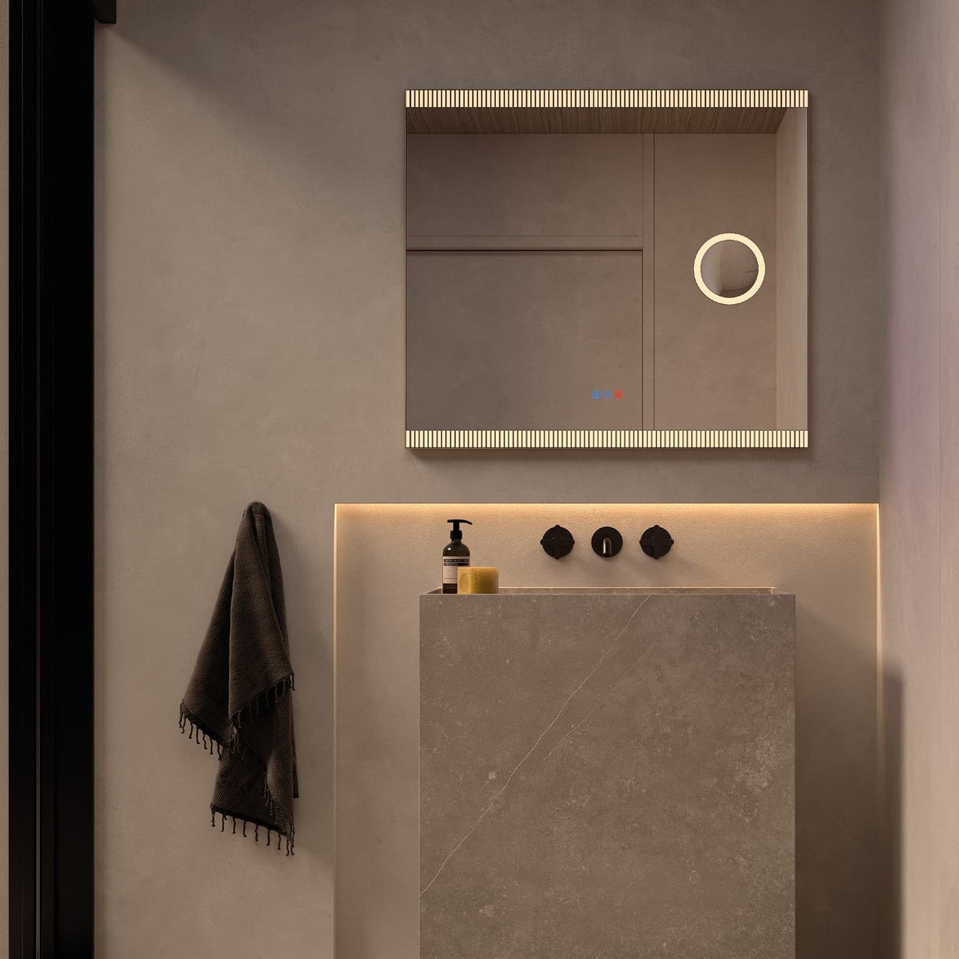 Espejo de baño LED Brujas de DYLED · Standard y Standard Pro