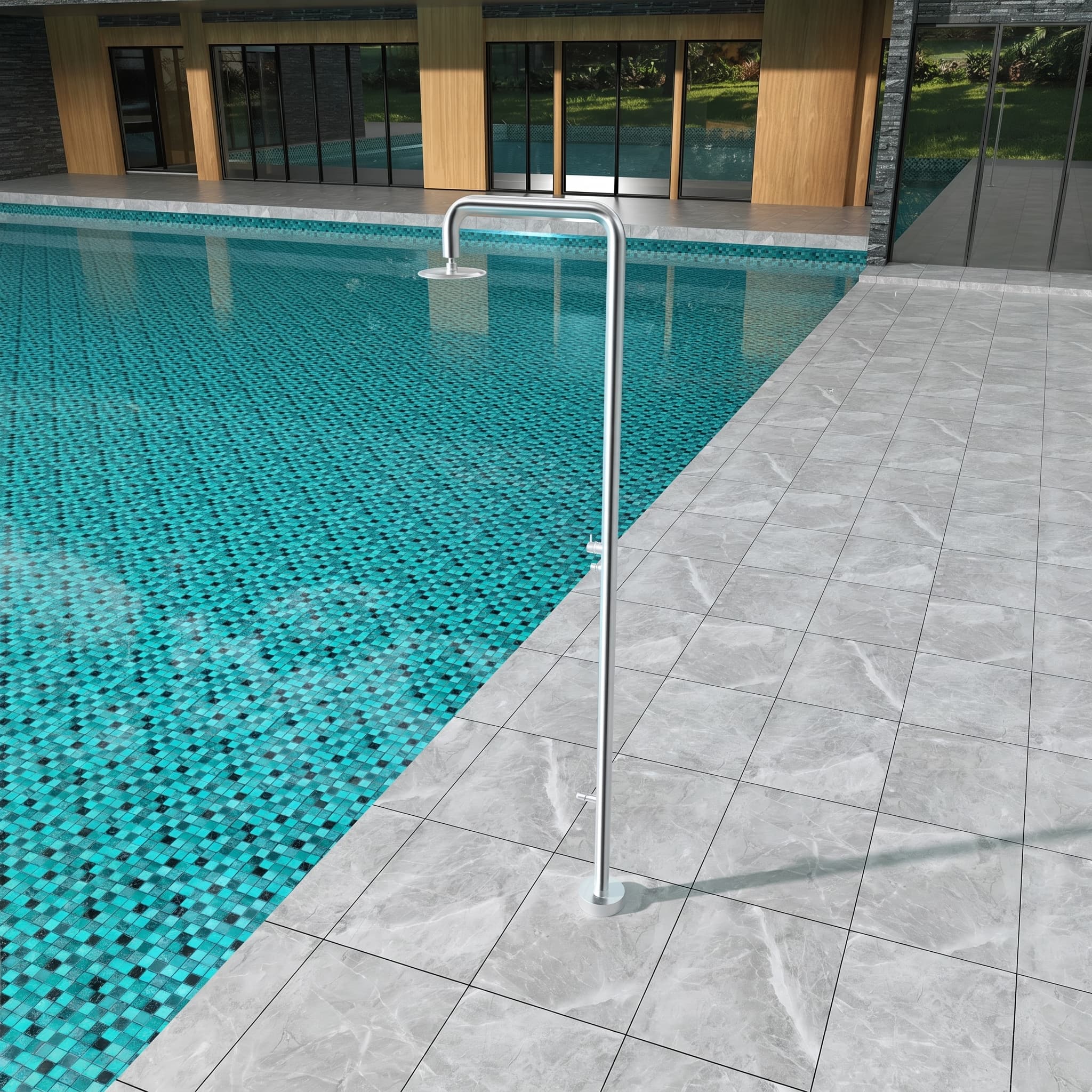 Ducha de piscina MICHIGAN Acero S.316 GPM007/AC