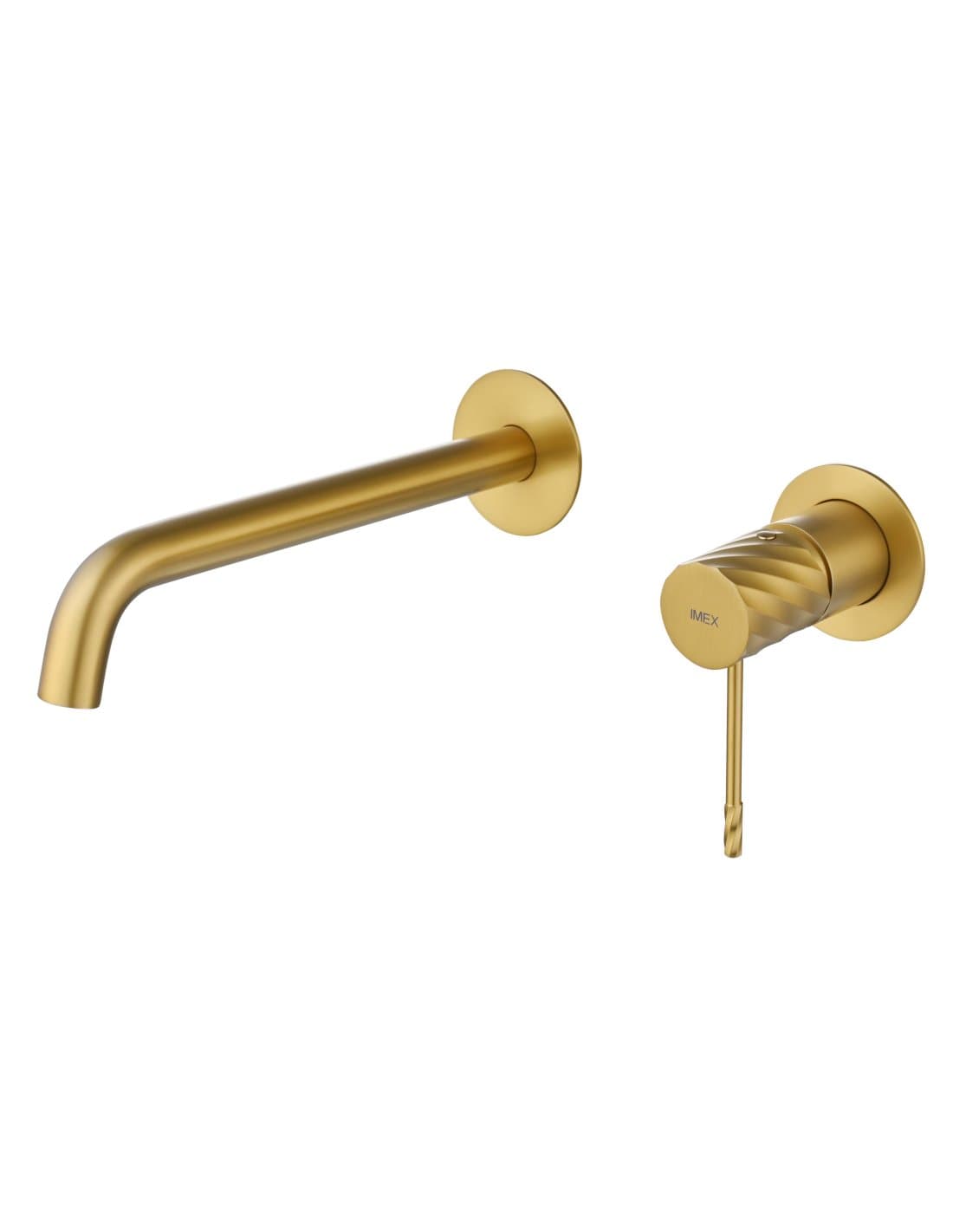 MONOMANDO EMPOTRADO LAVABO BLESS ORO CEPILLADO GLB063/OC