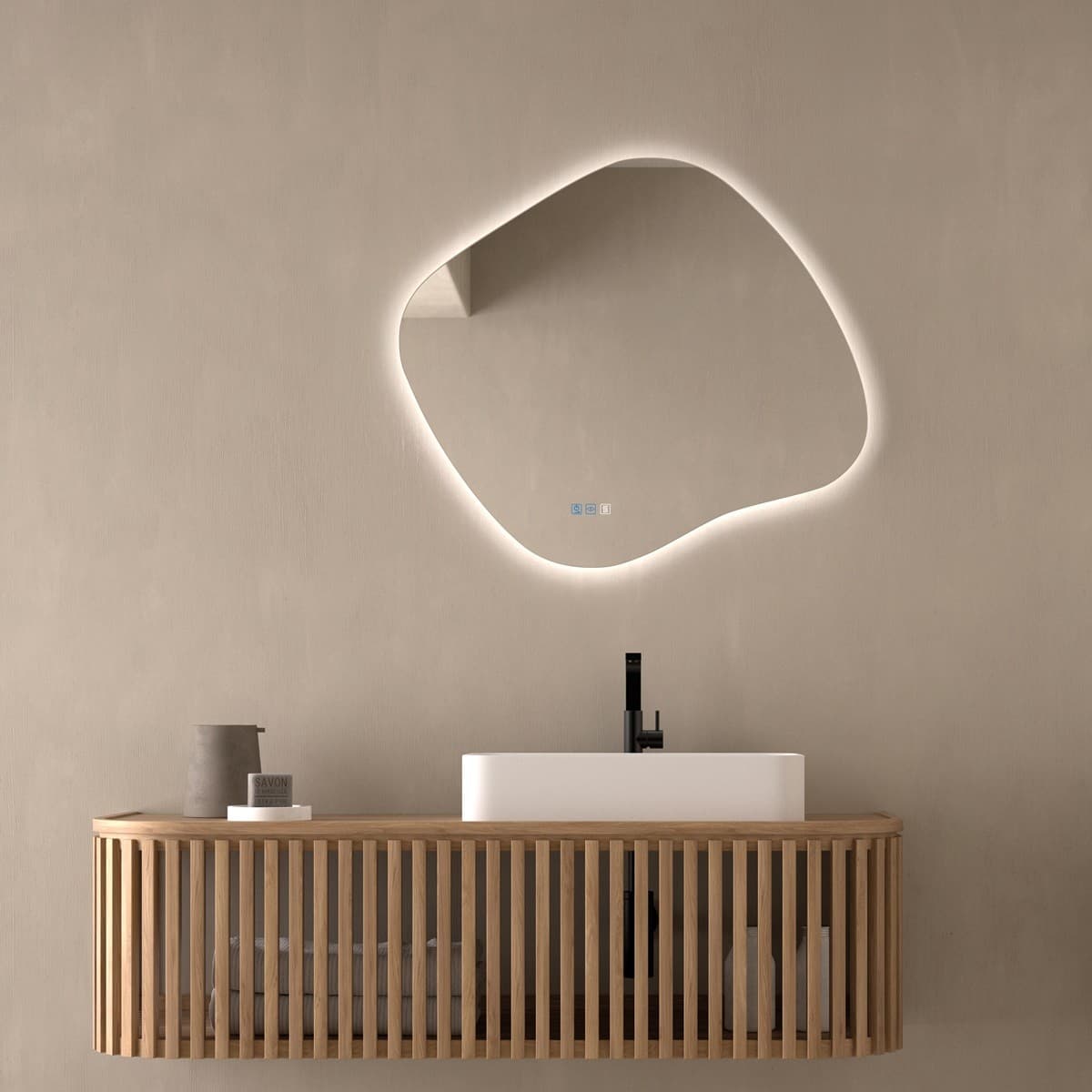 Espejo de baño con luz LED Para Baño Altxerri de Dyled