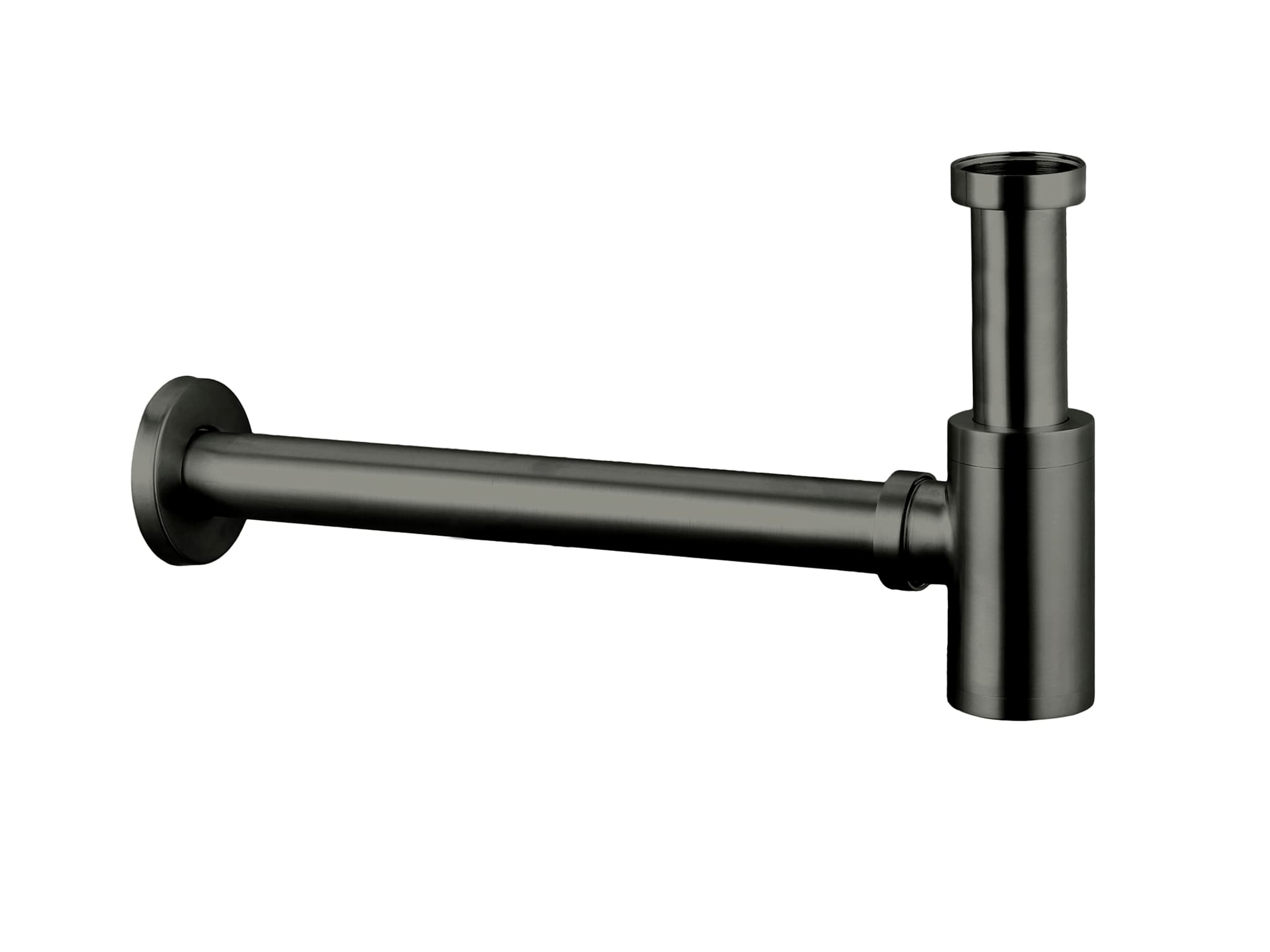 Sifón minimal de lavabo titanio GME 0352T