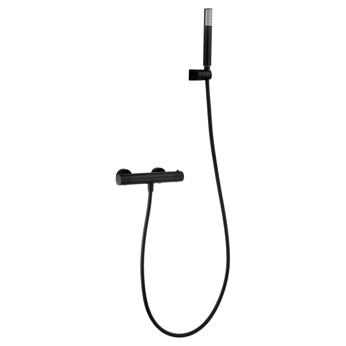 Kit ducha termostatico Monza negro mate / BTM039-5NG