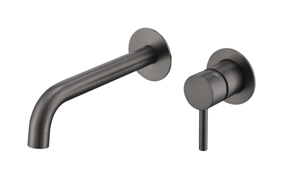 Grifo Monomando de Lavabo Empotrado CLOUD Black Gum Metal