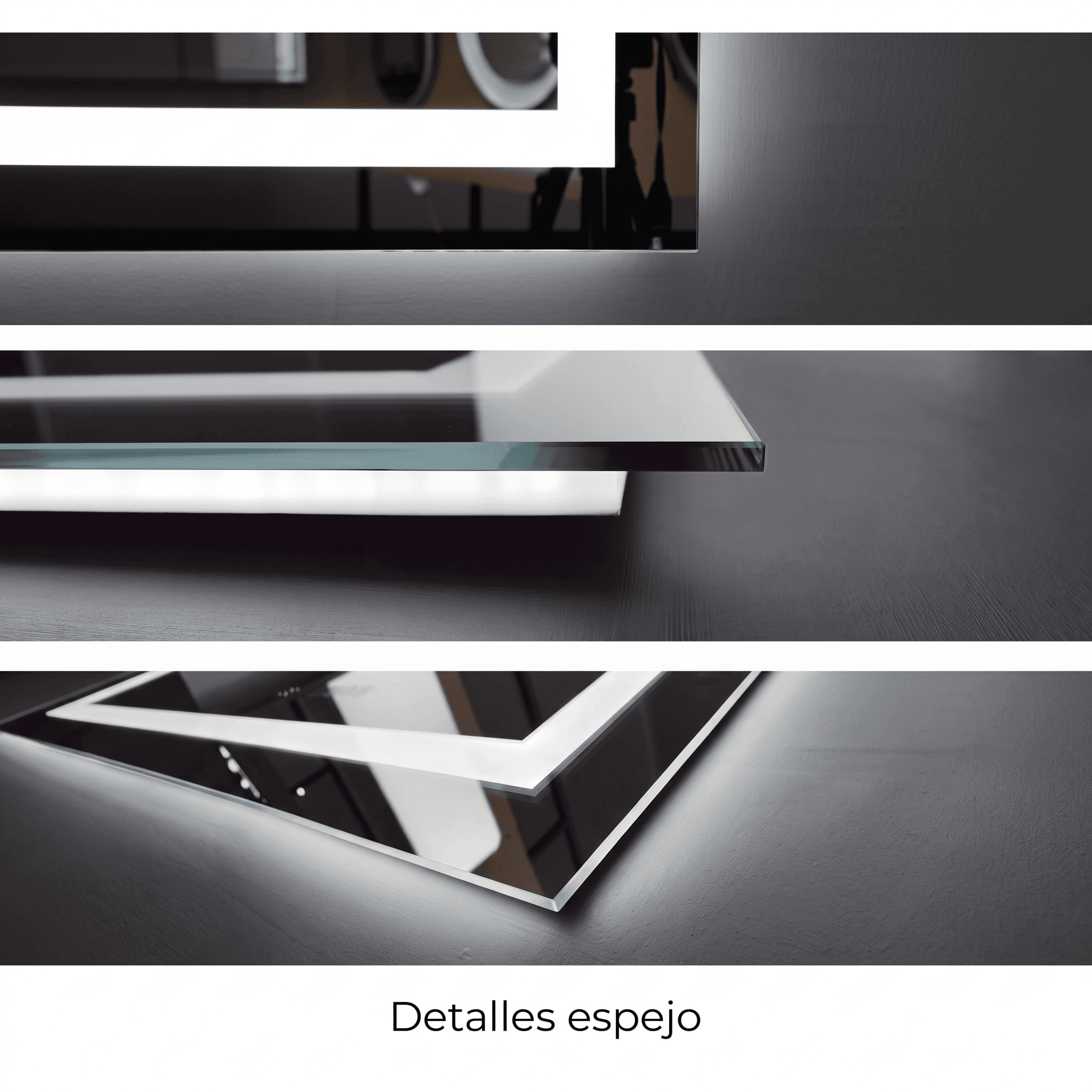 Espejo de baño con luz LED Francia Ledimex