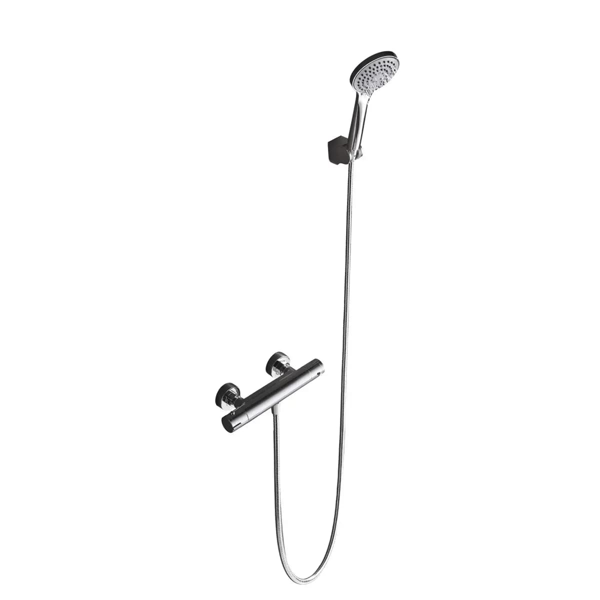 Kit ducha termostatico CRETA cromo / BTC018-5