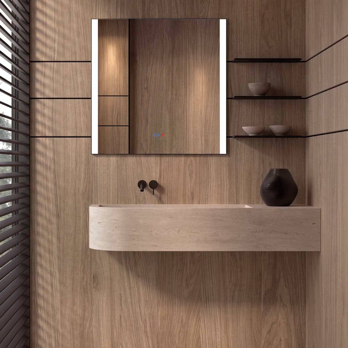 Espejo de baño LED Riga de DYLED · Standard y Standard Pro