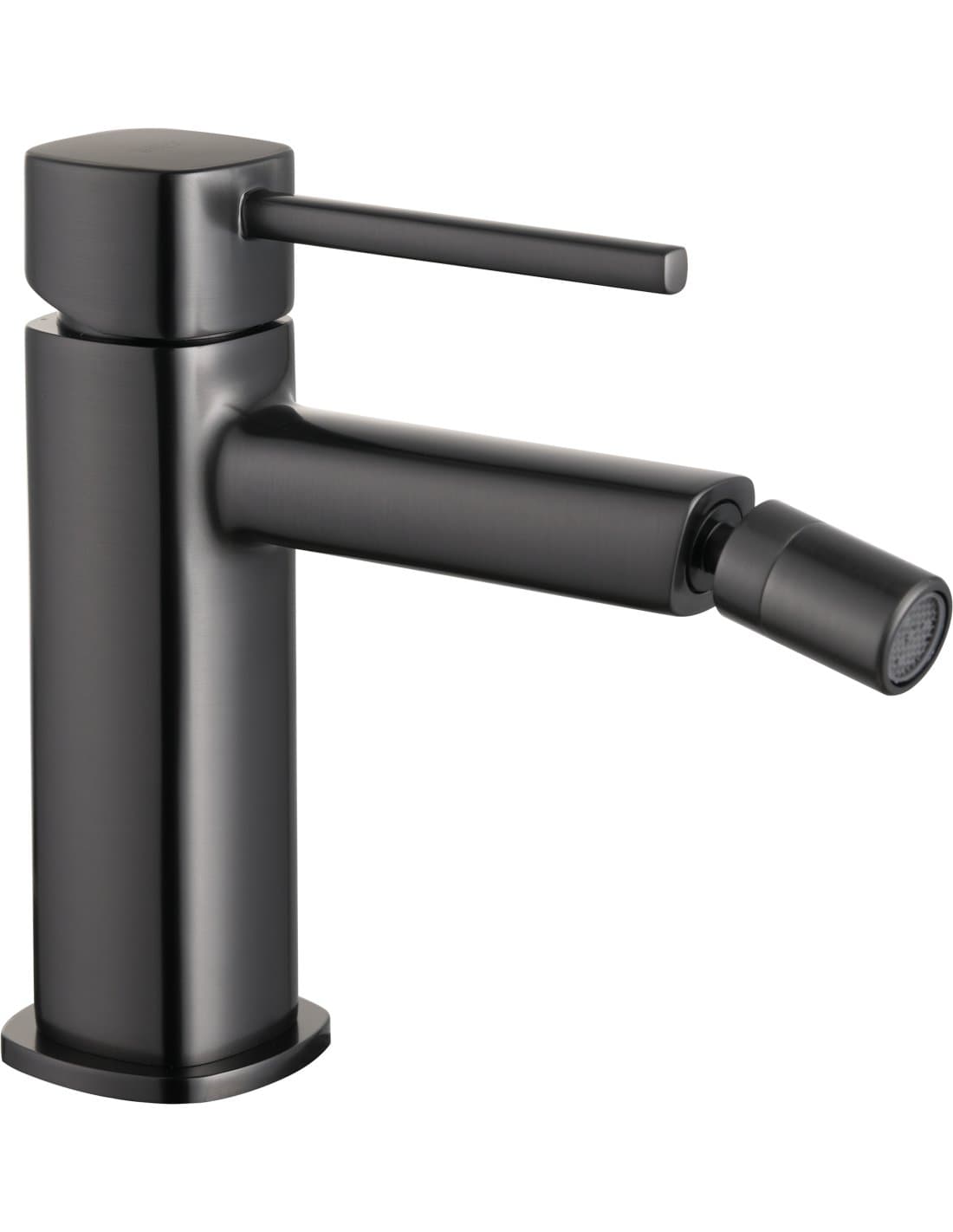 MONOMANDO BIDÉ TOSCANA BLACK GUN METAL BDT064-2BGM