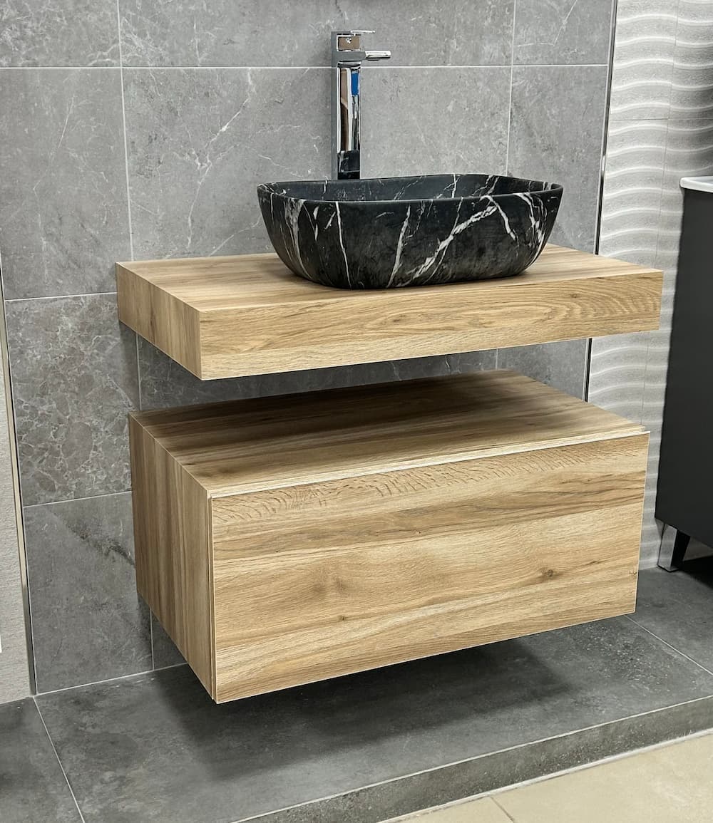 Cajón Nomad Visobath 60-80-100-120 x 35cm fondo 45 cm Lacado