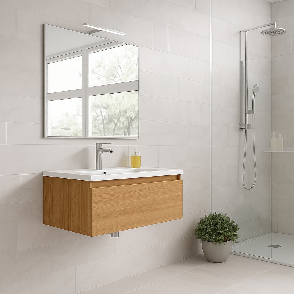 Mueble de baño suspendido Box 1C de 28 de Visobath