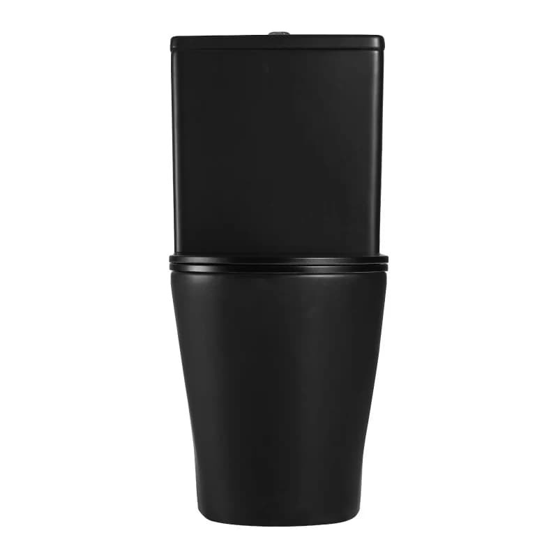 Inodoro cerámica TURIN cisterna baja negro