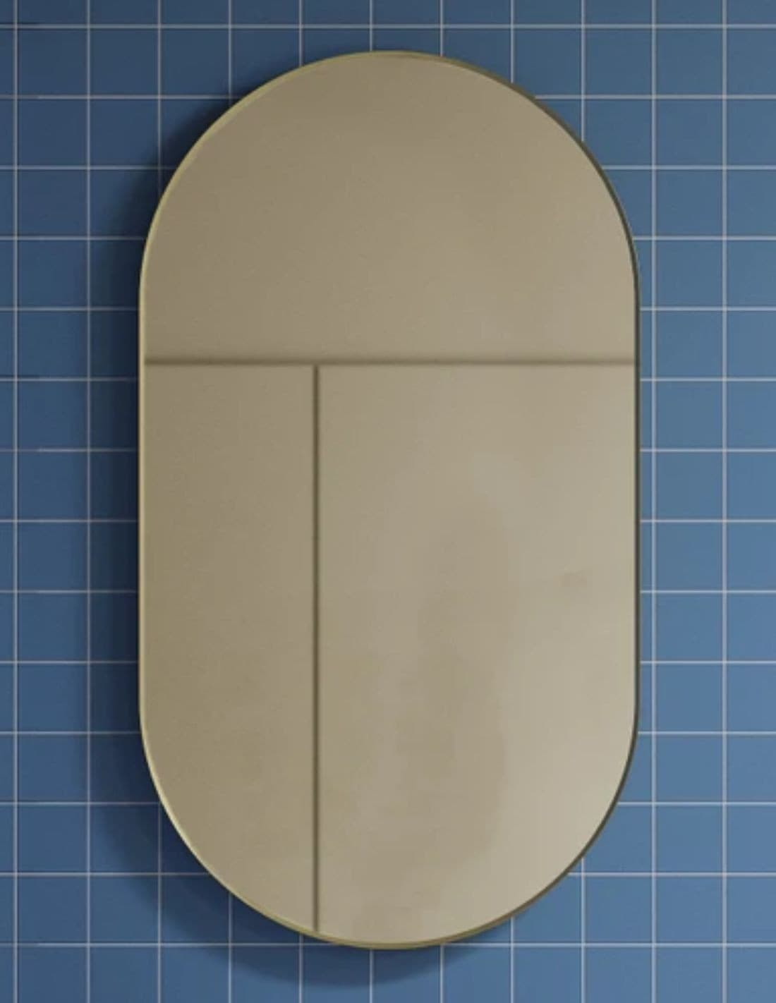 Espejo de baño Numa de Manillons Torrent 50x90 cm con marco