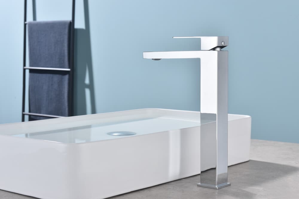 Grifo Monomando de Lavabo Alto ARMY Cromo