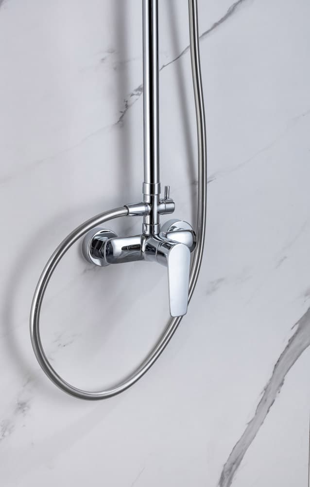 Conjunto de Ducha Monomando NATURE Cromo