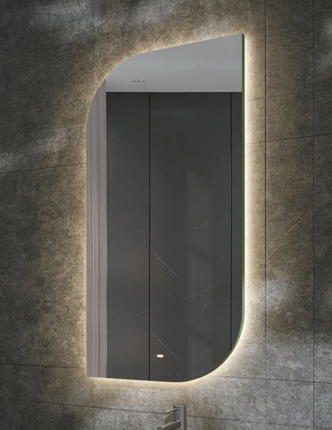 Espejo de baño con luz LED Cardif Ledimex