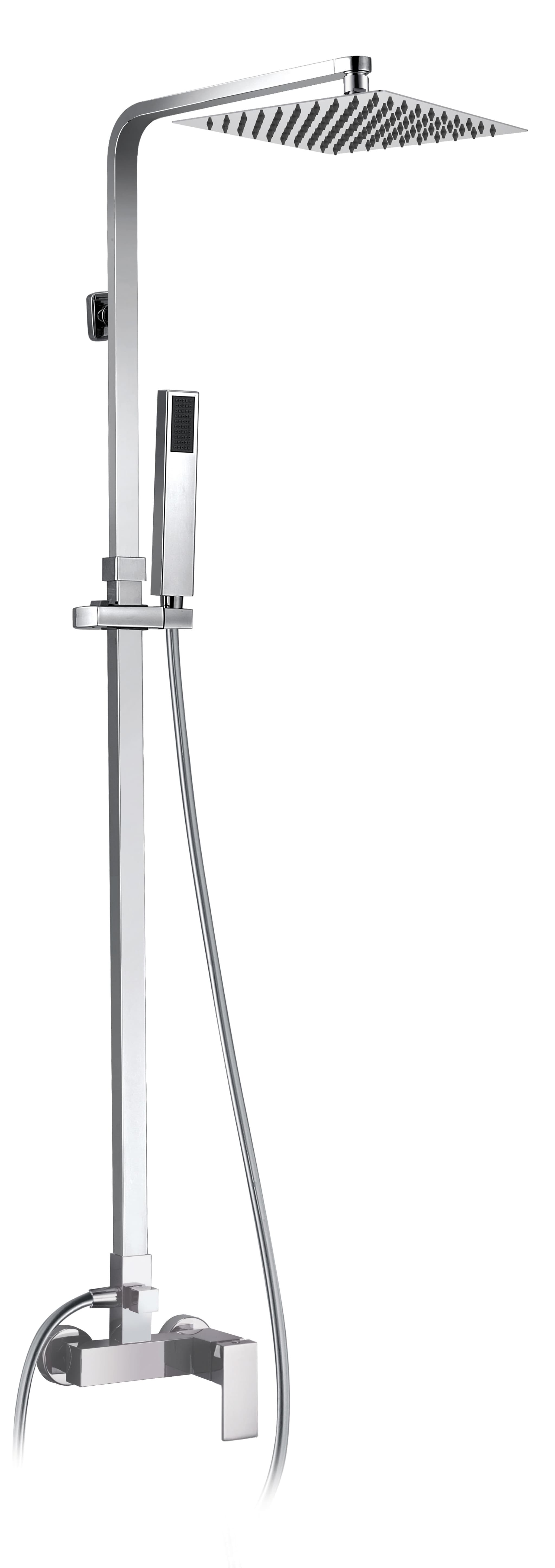 Columna de ducha monomando Quadra cromo 3013