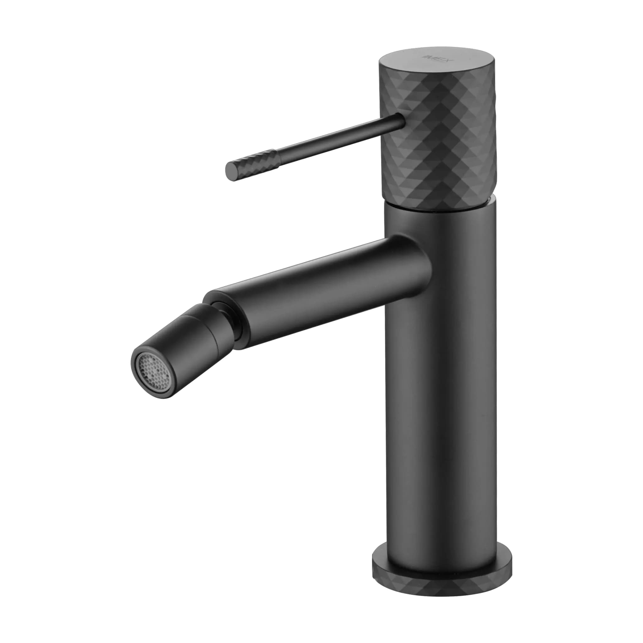 Monomando bide GENOVA negro mate / BDG053-2/NG