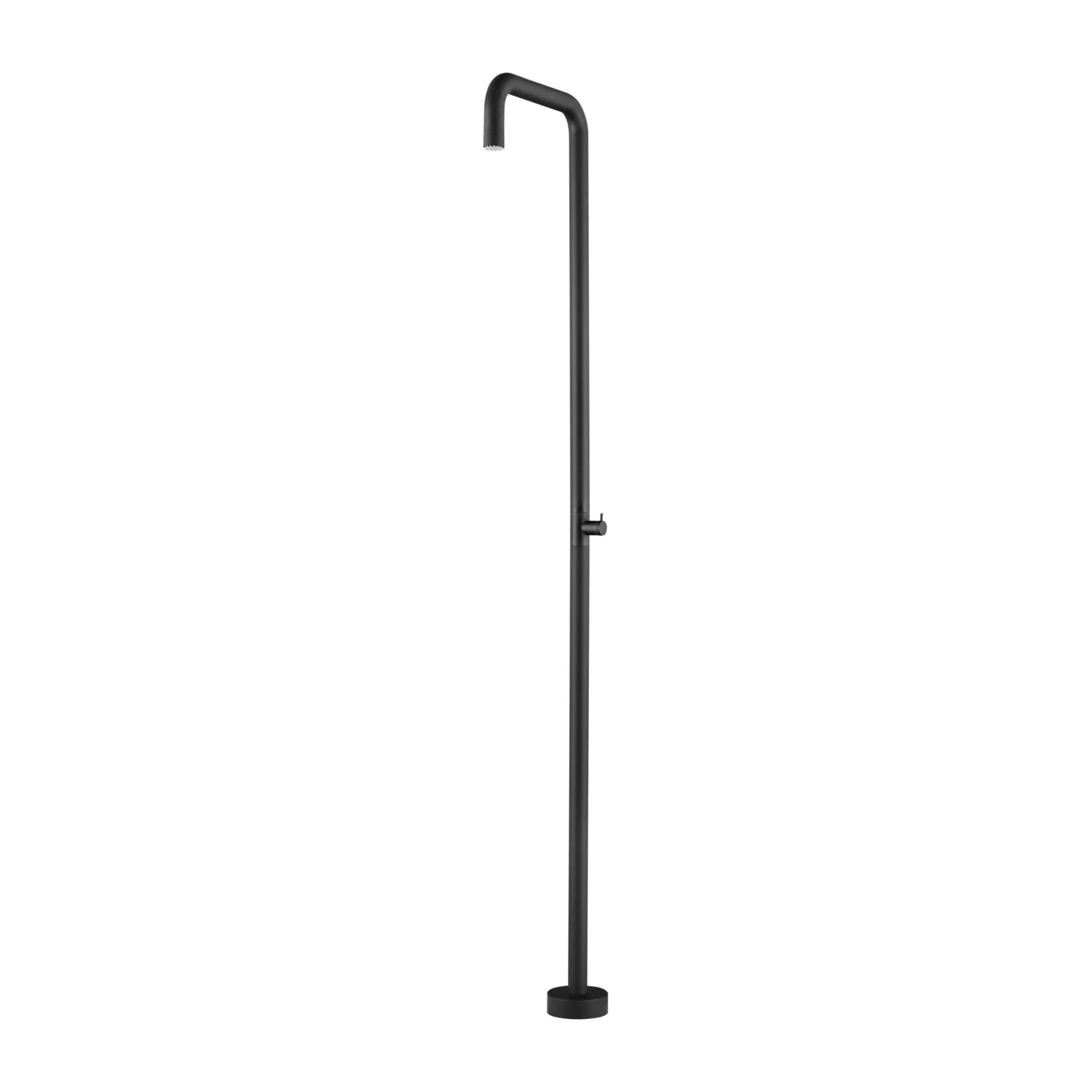 Ducha de piscina UTAH Acero S.316 Negro mate GPU010/ANG
