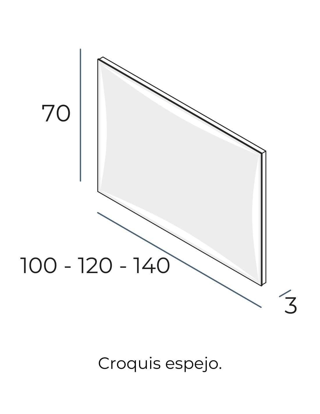 Espejo LED Lexus de Manillons Torrent 80-140 cm Básico o Plus