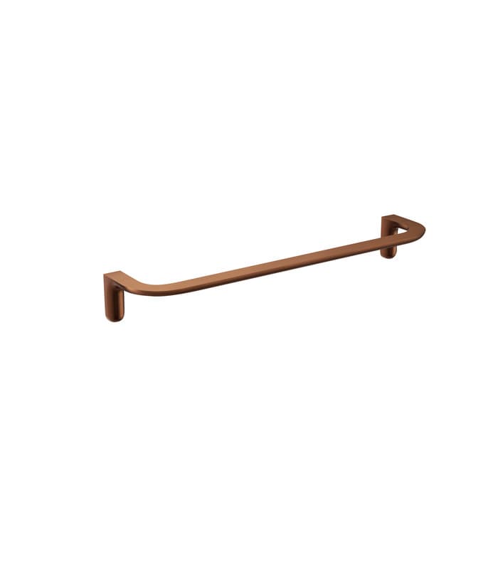 Toallero de baño de 40 cm oro rosa cepillado Aura de Medimex CAA006-03/ORC