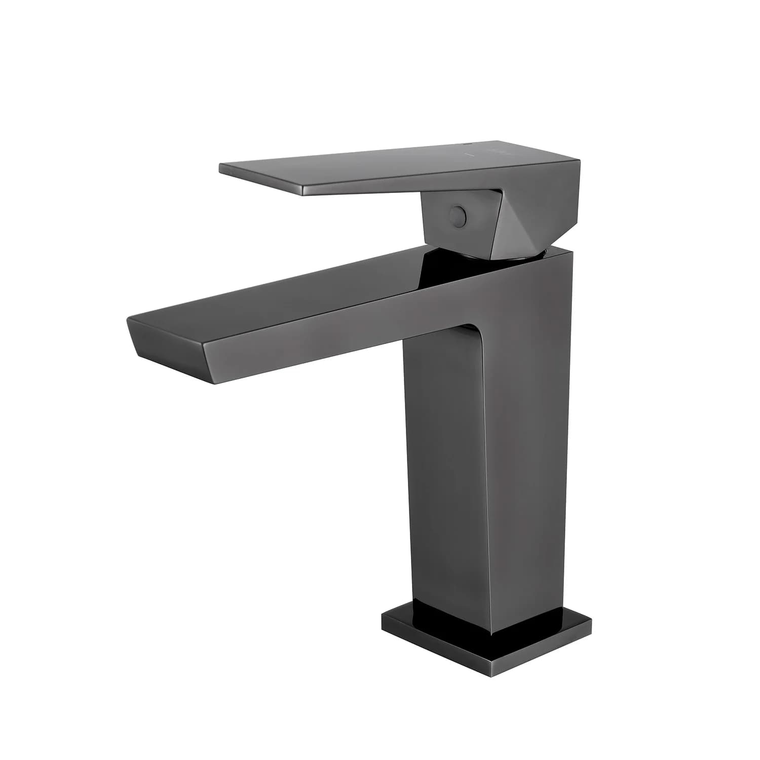 Grifo Monomando de Lavabo INFINITE Negro Cristal
